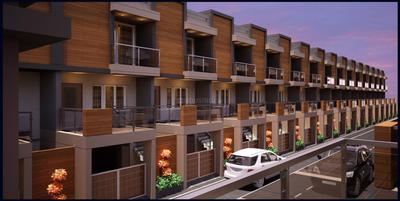 Satyam Bunglows Elevation 1