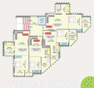 Project Image of 361.0 - 447.0 Sq.ft 1 BHK Apartment for buy in Dan Shaligram Avenue