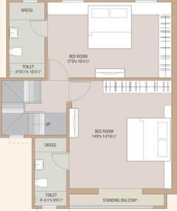 Project Image of 975.0 - 1134.0 Sq.ft 3 BHK Villa for buy in Value Auro Vista II