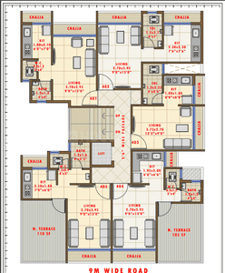 Project Image of 165.0 - 600.0 Sq.ft 1 RK Apartment for buy in Surya Residency