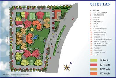 Project Image of 995.0 - 1370.0 Sq.ft 2 BHK Apartment for buy in Ekdant FNG