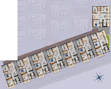 Project Image of 800.0 - 1515.0 Sq.ft 2 BHK Apartment for buy in Grihamithra GMC Aero Square