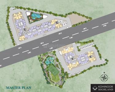 Project Image of 394.93 - 809.0 Sq.ft 1 BHK Apartment for buy in KGI Kohinoor Highland