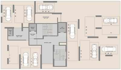 Project Image of 0.0 - 683.62 Sq.ft 2 BHK Apartment for buy in Infini Dwarka