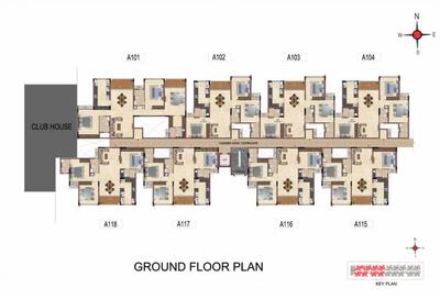 Project Image of 0.0 - 1684.0 Sq.ft 3 BHK Apartment for buy in Casagrand Regal