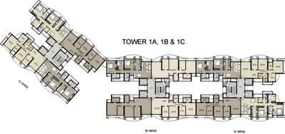 Project Image of 1098.0 - 1244.0 Sq.ft 2 BHK Apartment for buy in Kalpataru Estate