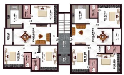 Project Image of 1530.0 - 1815.0 Sq.ft 3 BHK Apartment for buy in Nexa Asta