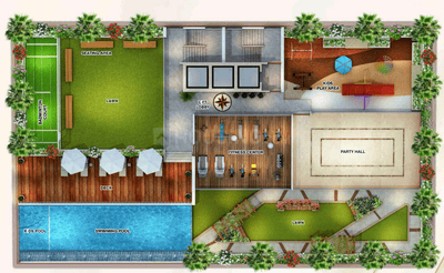 Project Image of 1280.0 - 2750.0 Sq.ft 2 BHK Apartment for buy in VM Mohan Samah
