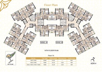 Project Image of 358.33 - 579.31 Sq.ft 1 BHK Apartment for buy in Mariyam Heritage