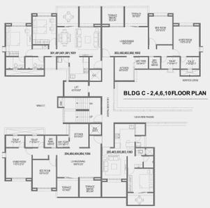 Project Image of 377.0 - 665.0 Sq.ft 1 BHK Apartment for buy in Bhumi Silveriio Phase 1
