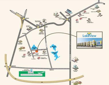 Modi Lakeview Location Plan 1