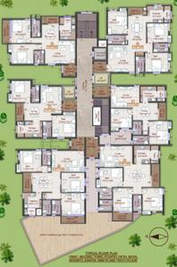 Project Image of 1137.0 - 1617.0 Sq.ft 2 BHK Apartment for buy in Built Chandana Towers