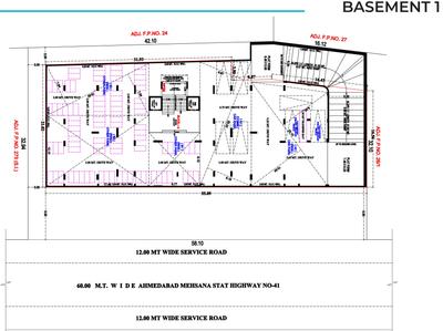 Project Image of 1845 Sq.ft 3 BHK Apartment / Flat for sale in Zundal for Rs. 7400000