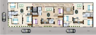 Project Image of 1200.0 - 1350.0 Sq.ft 3 BHK Apartment for buy in JMD Elite View Apartments