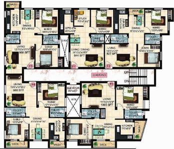 Project Image of 464.0 - 1249.0 Sq.ft 1 BHK Apartment for buy in Steps Stone Ethiraj