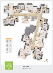 Project Image of 312.0 - 571.0 Sq.ft 1 BHK Apartment for buy in Unimont Aurum