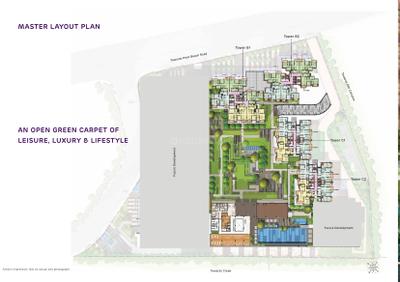 Project Image of 1040.0 - 1770.0 Sq.ft 3 BHK Apartment for buy in Adani 9PBR Tower B1