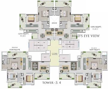 Project Image of 1200.0 - 2695.0 Sq.ft 2 BHK Apartment for buy in Supertech Hillview Apartments
