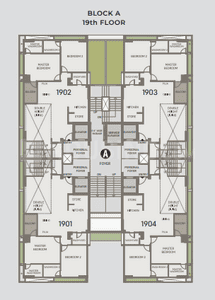 Project Image of 0.0 - 2835.0 Sq.ft 3 BHK Apartment for buy in Auxeria
