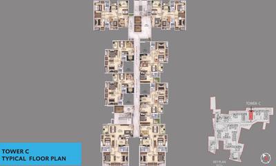 Project Image of 921.0 - 2596.0 Sq.ft 2 BHK Apartment for buy in Srijan Optima Phase 1