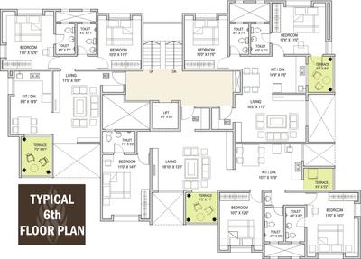 Project Image of 920.0 - 1480.0 Sq.ft 2 BHK Apartment for buy in Jalan Sai Akanksha