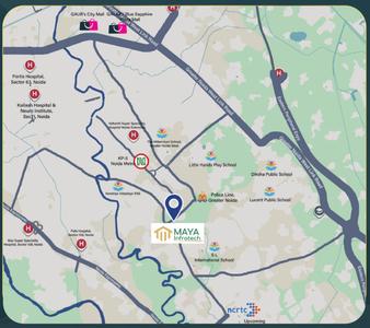 Maya 108 Prime Residency Location Plan 1