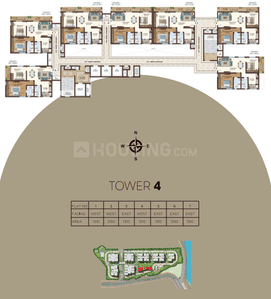Project Image of 1250.0 - 3330.0 Sq.ft 2 BHK Apartment for buy in VASAVI ATLANTIS