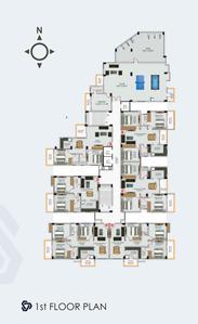 Project Image of 678.0 - 903.0 Sq.ft 2 BHK Apartment for buy in Roodraksh Sapphire