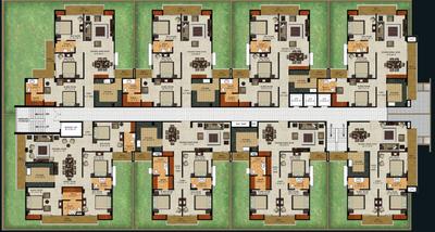 Project Image of 1490.0 - 2050.0 Sq.ft 3 BHK Apartment for buy in Swastik Magnolia