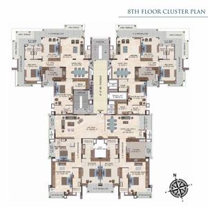 Project Image of 2506.0 - 4876.0 Sq.ft 3 BHK Apartment for buy in Ritu Emerald Chamber