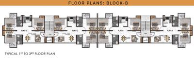 Project Image of 1145.0 - 1277.0 Sq.ft 3 BHK Apartment for buy in Govinda Apartments