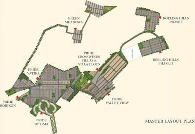 Project Image of 2400.0 - 5314.0 Sq.ft Residential Plot Plot for buy in Pride Crosswinds Villa Plots