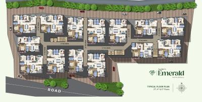 Project Image of 1209.97 - 1584.99 Sq.ft 2 BHK Apartment for buy in Aaditri Emerald
