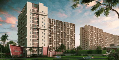 Project Image of 903.0 - 1130.0 Sq.ft 3 BHK Apartment for buy in Merlin Lakescape Phase II