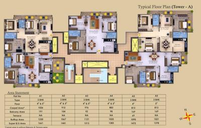 Project Image of 1071.0 - 1661.0 Sq.ft 2 BHK Apartment for buy in HH Shyama Enclave