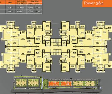 Project Image of 1500 Sq.ft 3 BHK Apartment / Flat for sale in Saravanampatty for Rs. 7000000