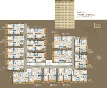 Project Image of 1081.0 - 1552.0 Sq.ft 2 BHK Apartment for buy in Nava Vaibhava A Block