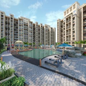 Project Image of 323.0 - 822.79 Sq.ft 1 BHK Apartment for buy in Oxyfresh Homes Phase 2