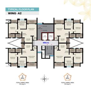Project Image of 1340 Sq.ft 3 BHK Apartment / Flat for sale in Moshi for Rs. 8990000