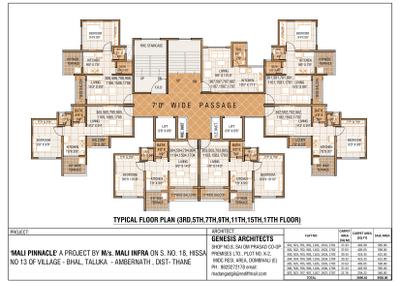 Project Image of 234.22 - 423.35 Sq.ft 1 RK Apartment for buy in Mali Pinnacle