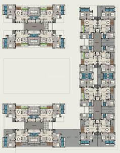 Project Image of 0.0 - 2520.0 Sq.ft 3 BHK Apartment for buy in Unique Luxuria