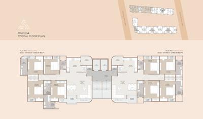 Project Image of 1211.4 - 1740.0 Sq.ft 3 BHK Apartment for buy in Aarya Elenzaa
