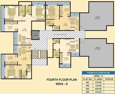 Project Image of 0.0 - 402.68 Sq.ft 2 BHK Apartment for buy in Riddhi Gokul Dham