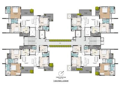 Project Image of 1599.0 - 3900.0 Sq.ft 3 BHK Apartment for buy in One Oak Atmos