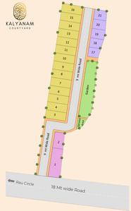 Project Image of 634.32 - 1687.0 Sq.ft Residential Plot Plot for buy in Kalyanam Courtyard