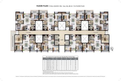 Project Image of 903.0 - 1130.0 Sq.ft 3 BHK Apartment for buy in Merlin Lakescape Phase II