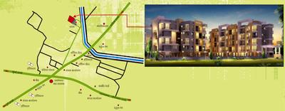 Project Image of 446.0 - 569.0 Sq.ft 1.5 BHK Apartment for buy in Saarvi Nisarg