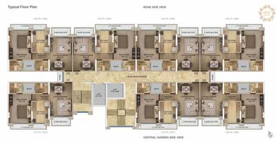 Project Image of 536.0 - 773.0 Sq.ft 2 BHK Apartment for buy in JK Iris A B And K Phase III