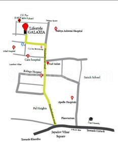 Project Image of 1893 Sq.ft 3 BHK Apartment / Flat for sale in Chandrasekharpur for Rs. 18900000