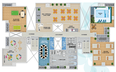 Project Image of 1138.0 - 1344.0 Sq.ft 2 BHK Apartment for buy in Central Annex